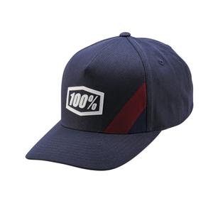 Шапка 100% Cornestone Snapback blue-grey