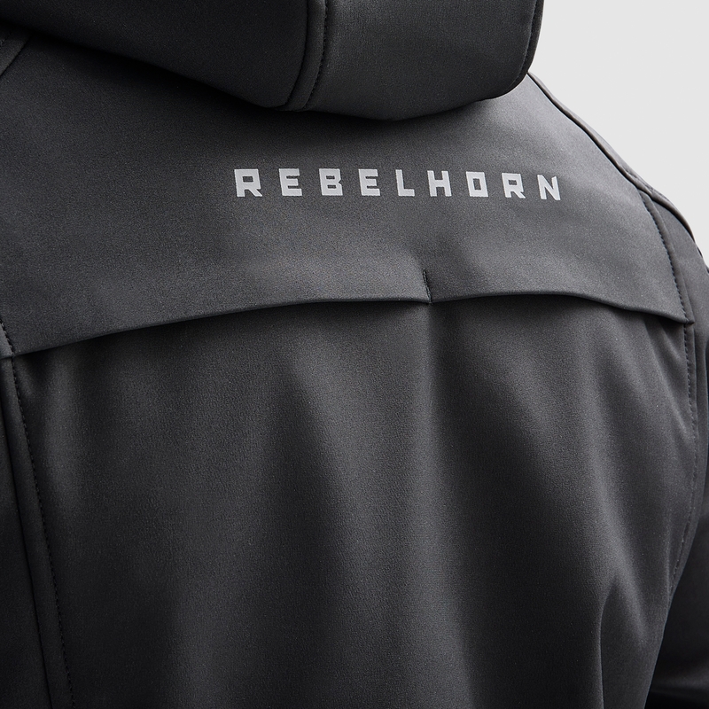 Мотоциклетно яке от софтшел Rebelhorn Slash Black