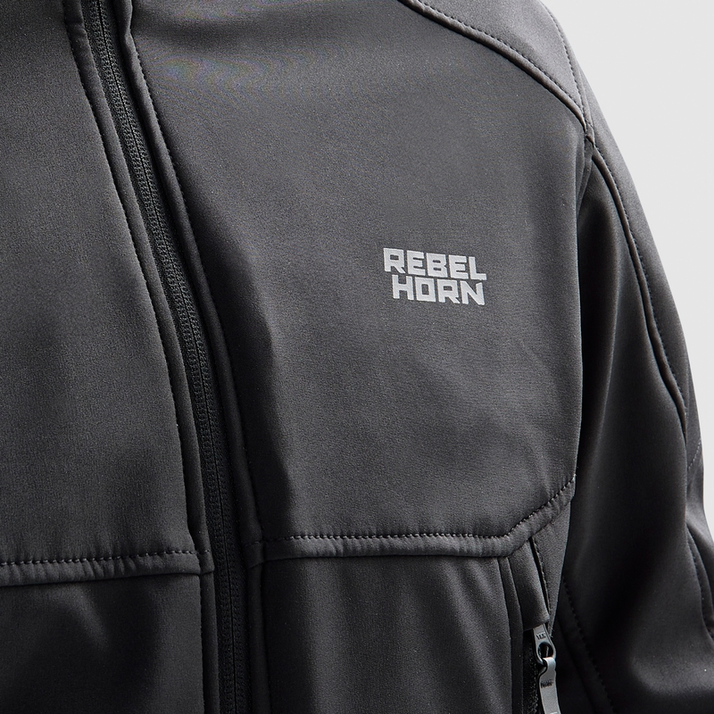 Мотоциклетно яке от софтшел Rebelhorn Slash Black