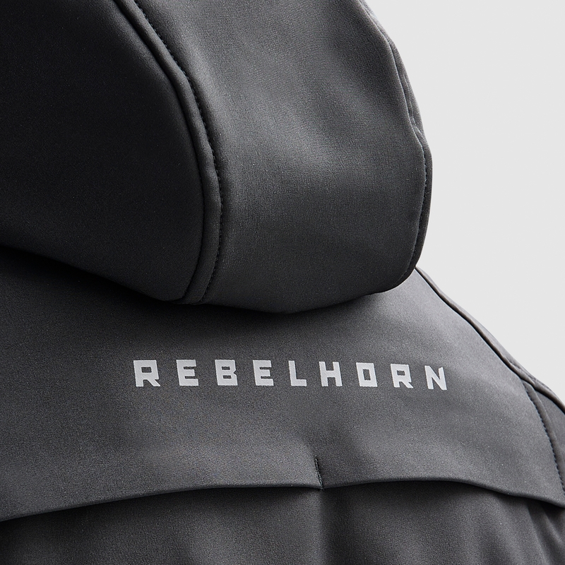 Мотоциклетно яке от софтшел Rebelhorn Slash Black