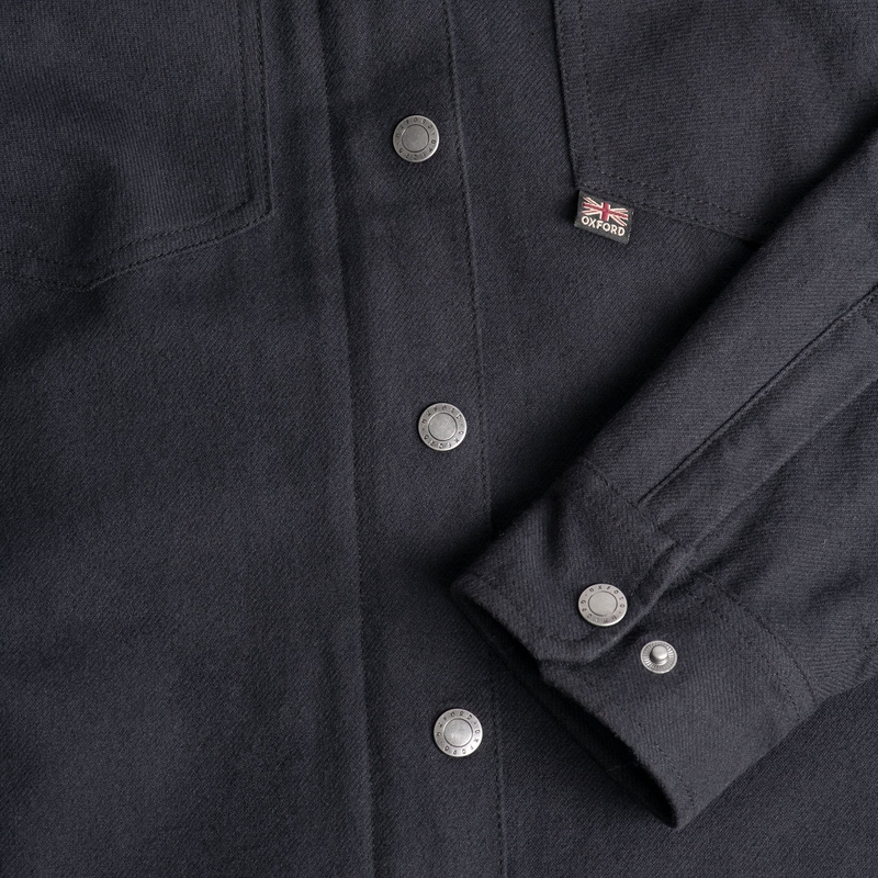 Дамска мотоциклетна риза Oxford Kickback 2.0 Black