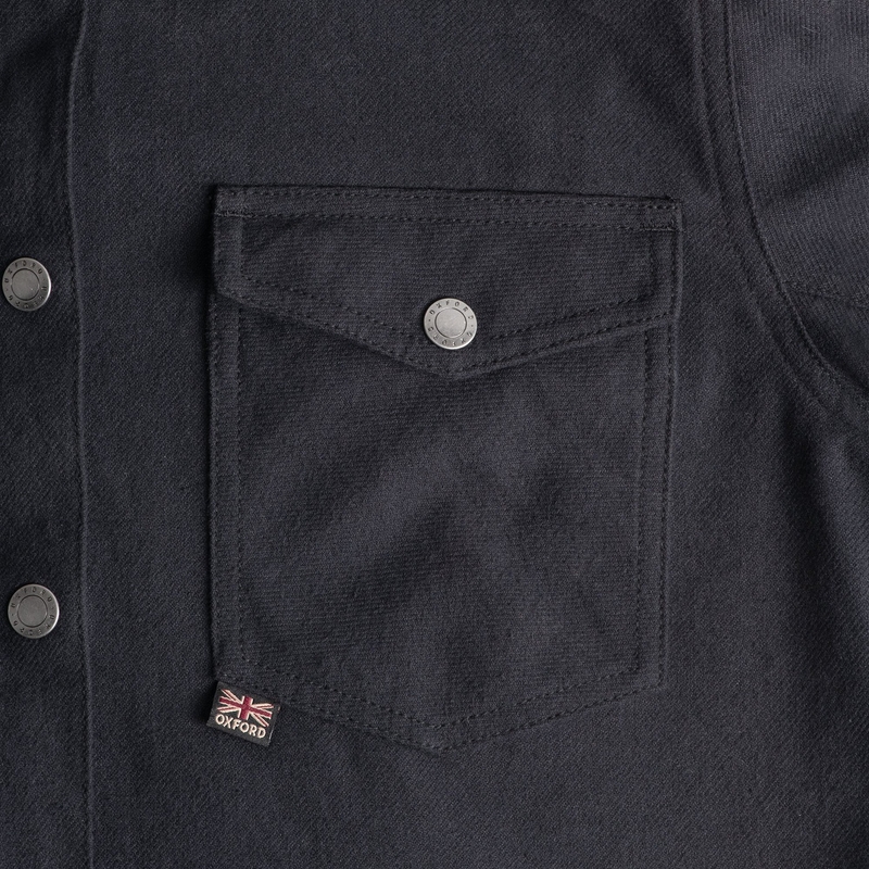 Дамска мотоциклетна риза Oxford Kickback 2.0 Black