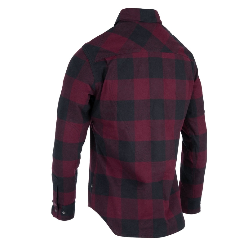 Дамска риза Oxford Kickback 2.0 Motorcycle Shirt Red and Black
