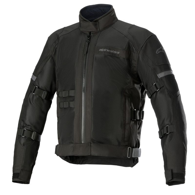 Alpinestars Crosshill Водоустойчиво въздушно черно яке за мотоциклет