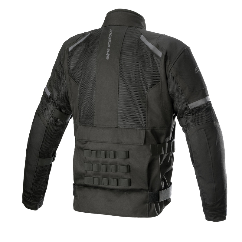 Alpinestars Crosshill Водоустойчиво въздушно черно яке за мотоциклет