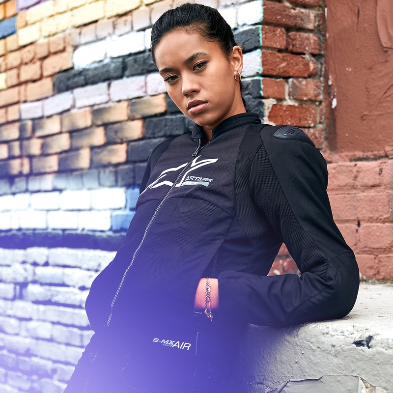 Alpinestars Stella SMX Air дамско яке за мотоциклет Black