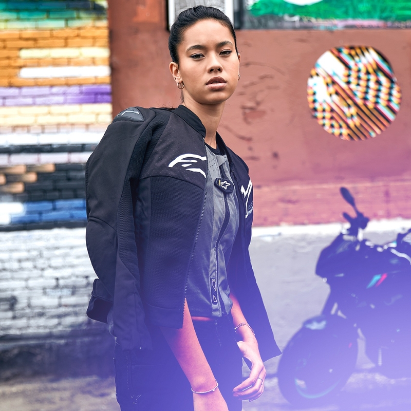 Alpinestars Stella SMX Air дамско яке за мотоциклет Black