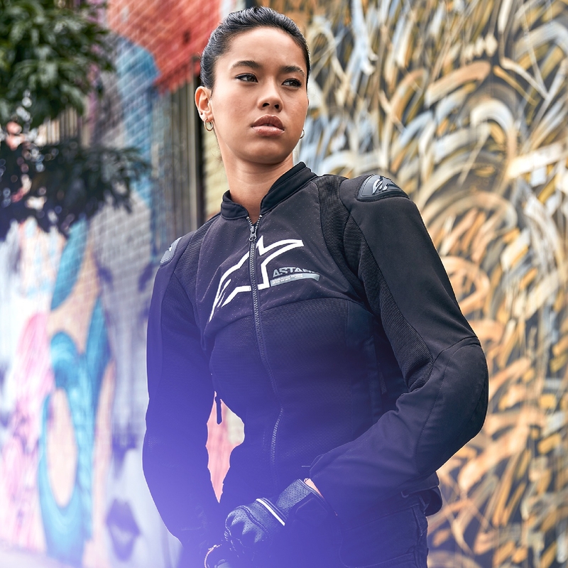 Alpinestars Stella SMX Air дамско яке за мотоциклет Black