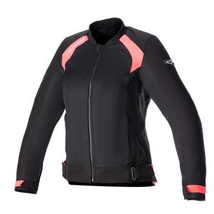 Alpinestars Stella Eloise Air 2 дамско яке за мотоциклет Black-Fluo Pink