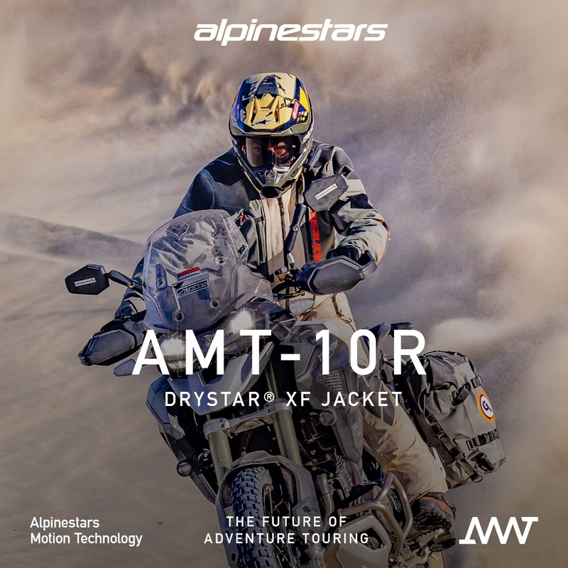 Alpinestars AMT-10R Drystar XF яке за мотоциклет пясъчно-черно-розово