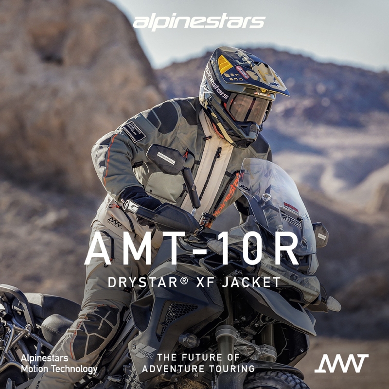 Alpinestars AMT-10R Drystar XF яке за мотоциклет пясъчно-черно-розово
