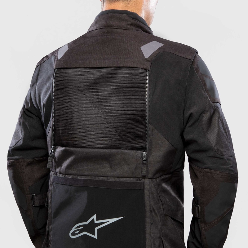 Мотоциклетно яке Alpinestars Halo Drystar светло сиво-тъмно сиво-черно-флуо червено