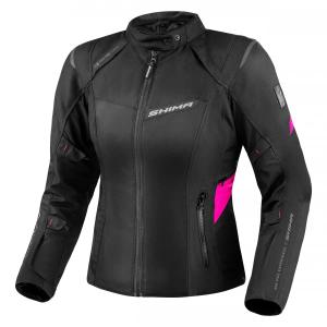 Дамско яке за мотоциклети Shima Rush 2.0 Black and Pink