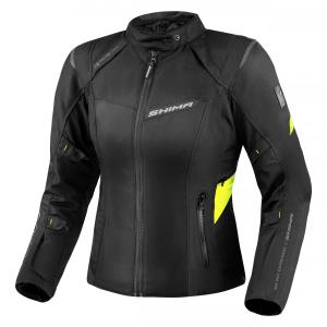 Дамско мотоциклетно яке Shima Rush 2.0 black-fluo yellow