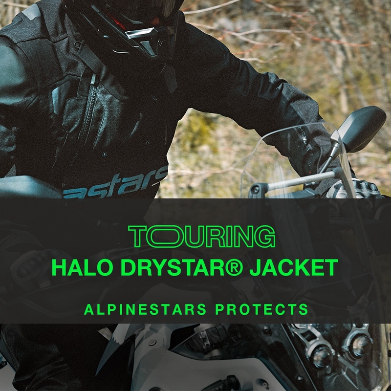 Alpinestars Halo Drystar Black Мотоциклетно яке