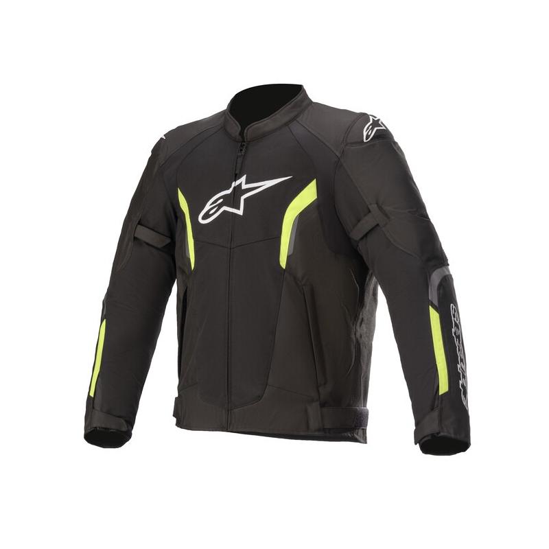 Alpinestars AST Air Tech-Air 5 Съвместимо черно жълто яке за мотоциклет