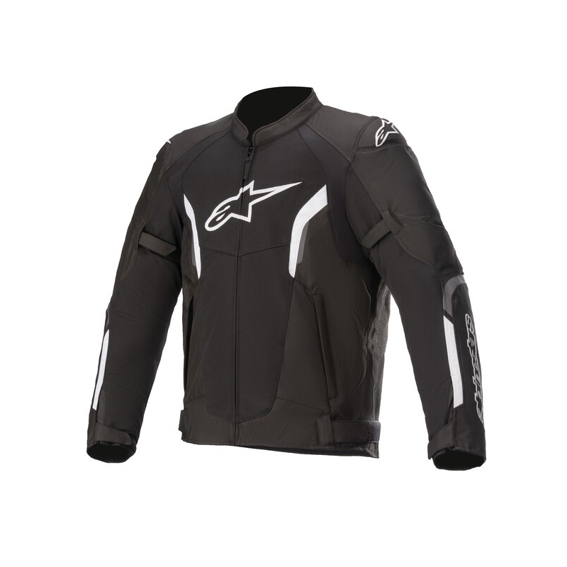 Мотоциклетно яке Alpinestars AST Air Tech-Air 5 Съвместимо черно и бяло