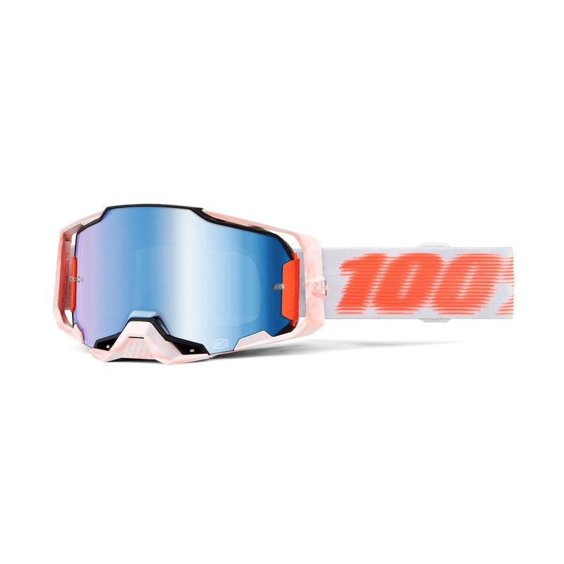 Очила за мотокрос 100% - САЩ ARMEGA Tubular blue plexi