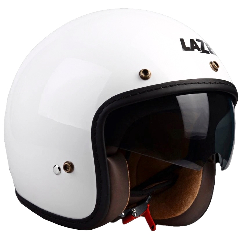 Отворена мотоциклетна каска Lazer Mambo Evo Z-Line бяла гланцова
