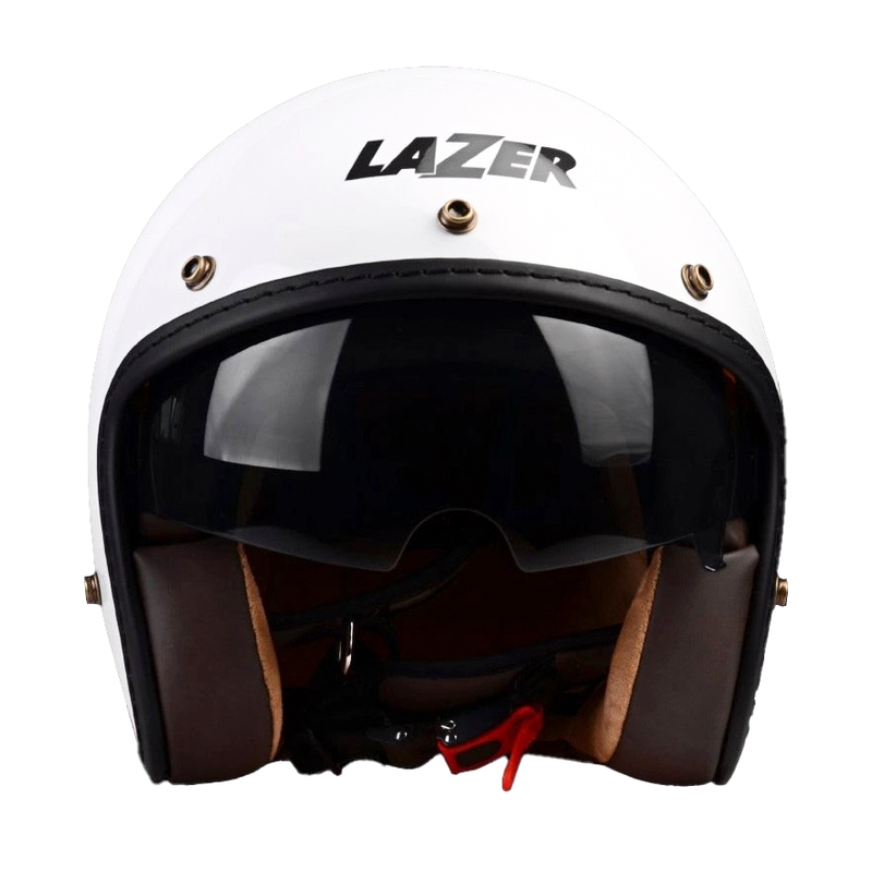 Отворена мотоциклетна каска Lazer Mambo Evo Z-Line бяла гланцова