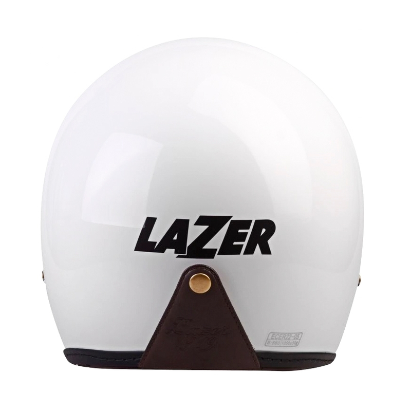 Отворена мотоциклетна каска Lazer Mambo Evo Z-Line бяла гланцова