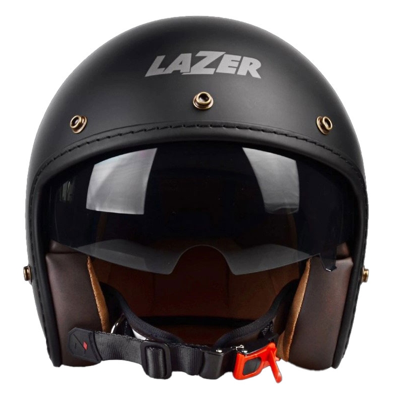 Lazer Mambo Evo Z-Line отворена мотоциклетна каска черна матова разпродажба