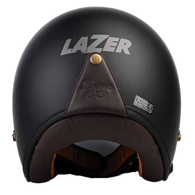 Lazer Mambo Evo Z-Line отворена мотоциклетна каска черна матова разпродажба