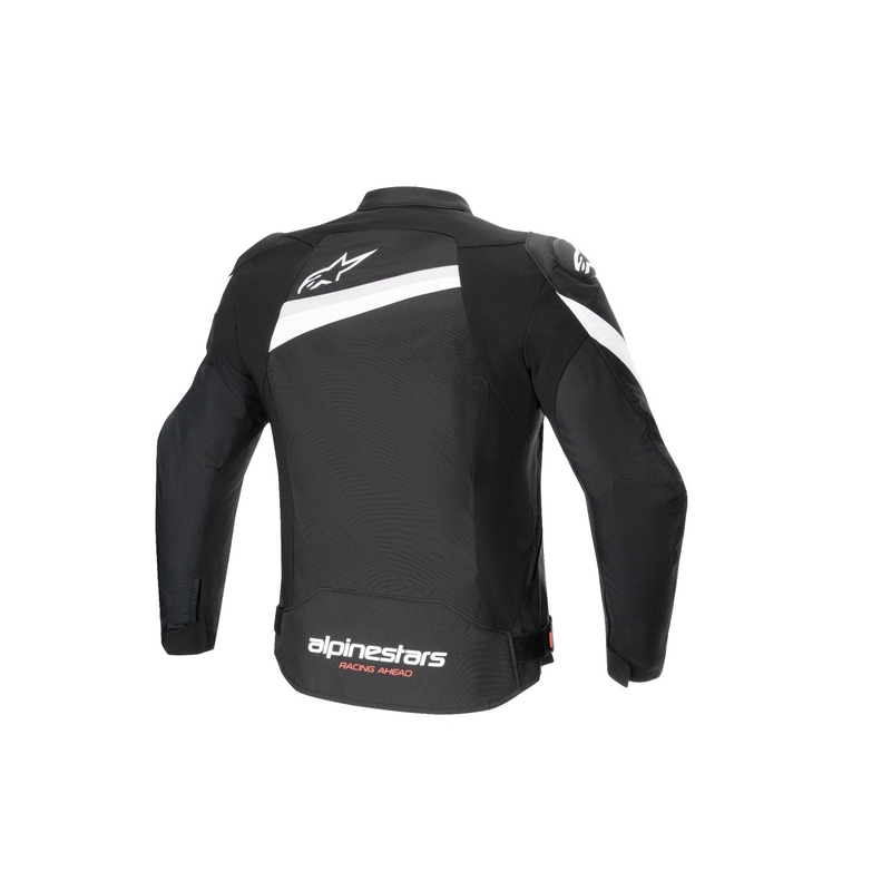 Яке за мотоциклет Alpinestars T-GP PLUS R 4 в черно и бяло