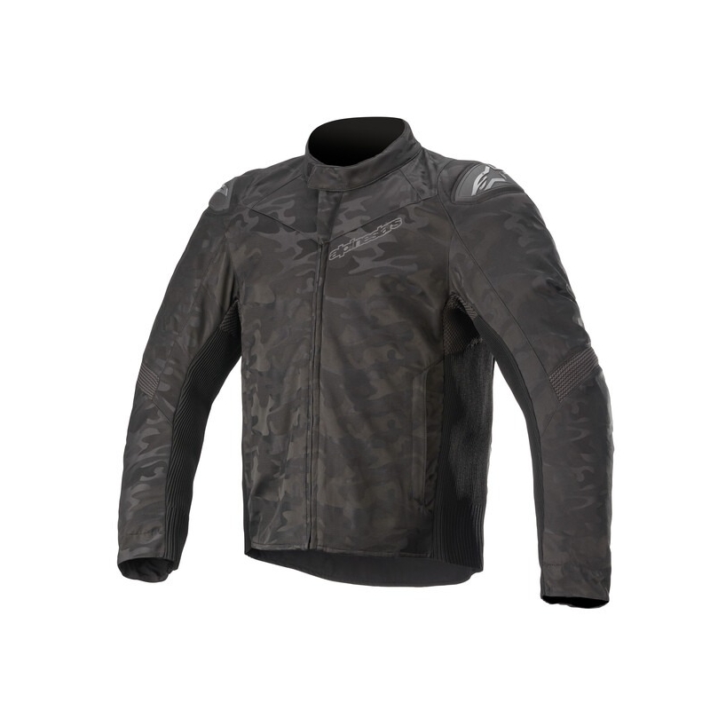 Alpinestars T SP-5 Rideknit Tech-Air 5 Съвместимо черно камуфлажно яке за мотоциклет