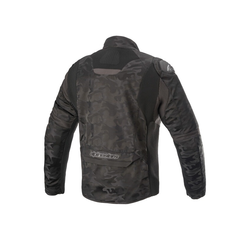 Alpinestars T SP-5 Rideknit Tech-Air 5 Съвместимо черно камуфлажно яке за мотоциклет