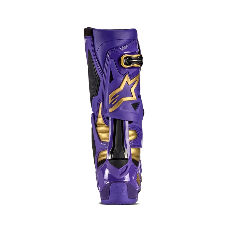 Alpinestars Tech 10 Limited Edition Champ Purple and Gold Мотоциклетни ботуши