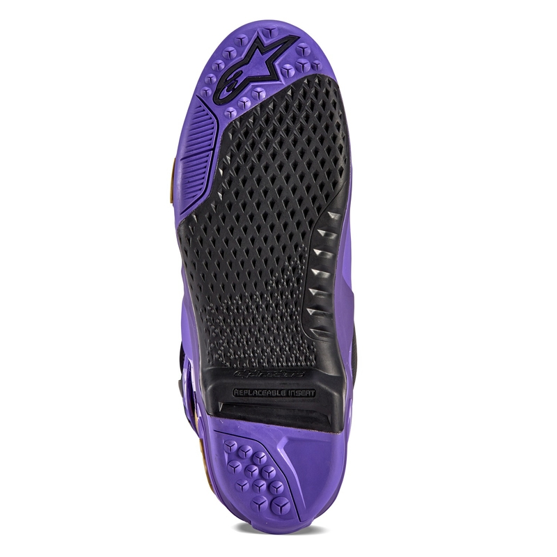 Alpinestars Tech 10 Limited Edition Champ Purple and Gold Мотоциклетни ботуши