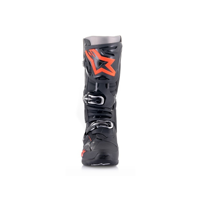 Мотоциклетни ботуши Alpinestars Tech 10 black-fluo red-grey