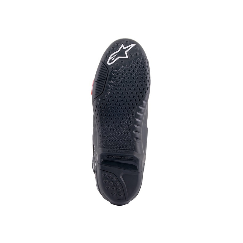 Мотоциклетни ботуши Alpinestars Tech 10 black-fluo red-grey