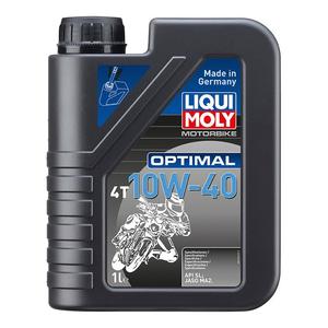 Минерално моторно масло LIQUI MOLY Motorbike 4T 10W40 Optimal 1 л