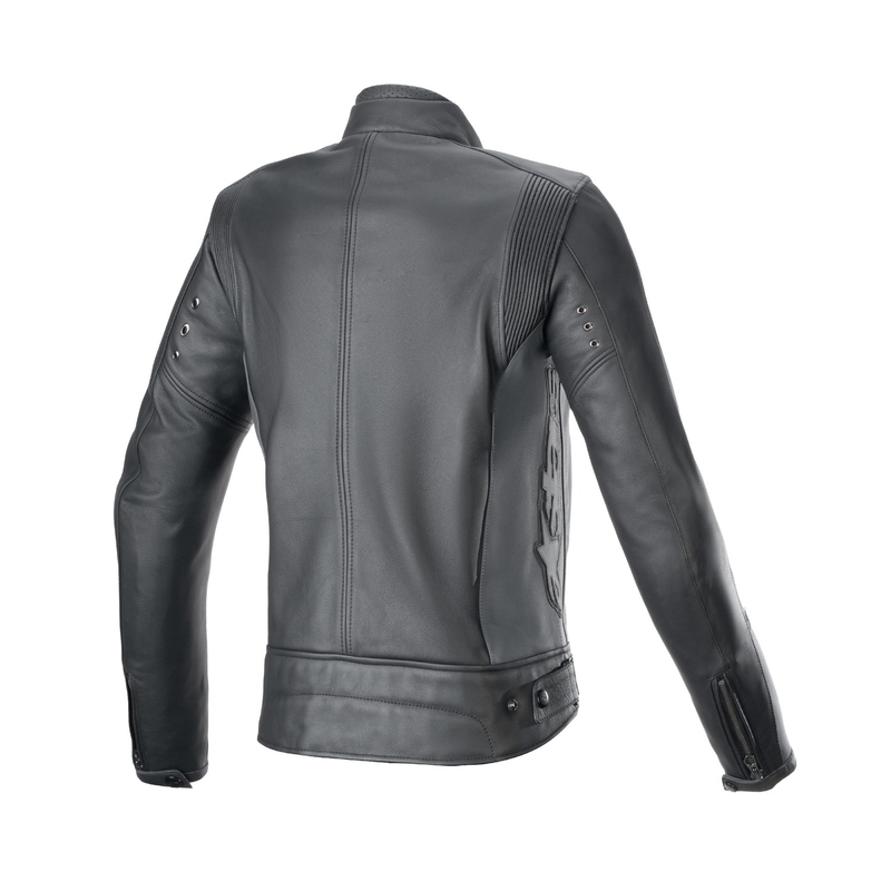 Alpinestars Stella Dyno дамско кожено яке за мотоциклетизъм черно и сиво