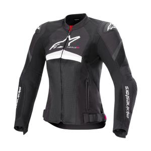 Alpinestars дамско яке Stella T-GP Plus R 4 Airflow Black and White за мотоциклети