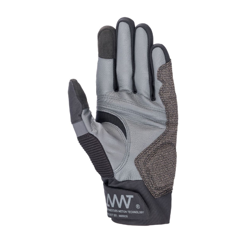 Alpinestars AMT-10 AIR HDRY ръкавици за мотоциклет черно - тъмно сиво