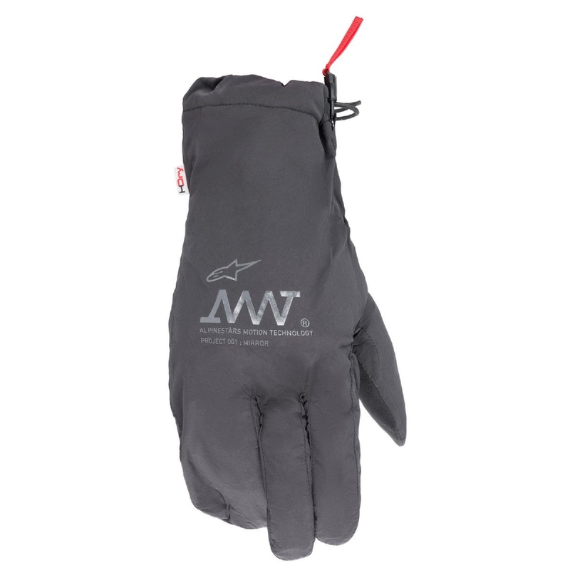 Alpinestars AMT-10 AIR HDRY ръкавици за мотоциклет черно - тъмно сиво