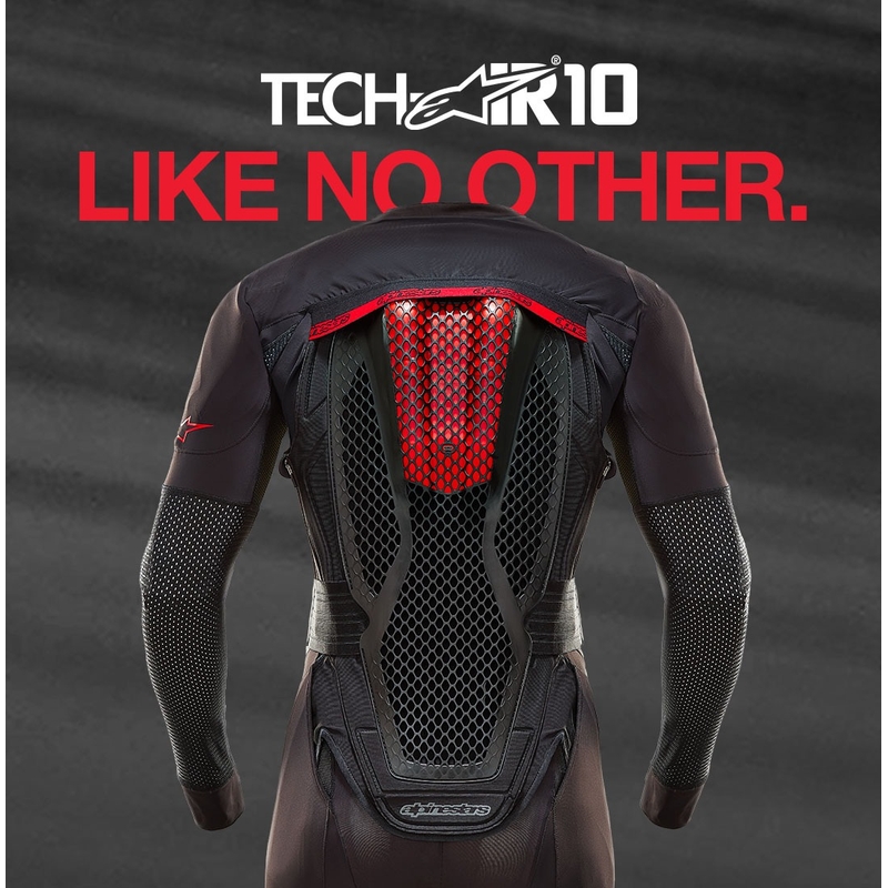 Система въздушни възглавници Alpinestars TECH-AIR®10 черно-червено-сиво