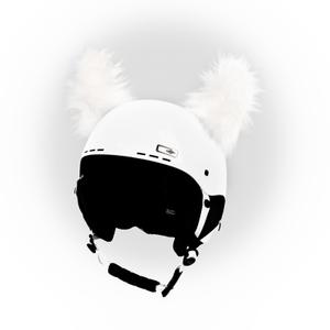Уши за каска Yeti бели