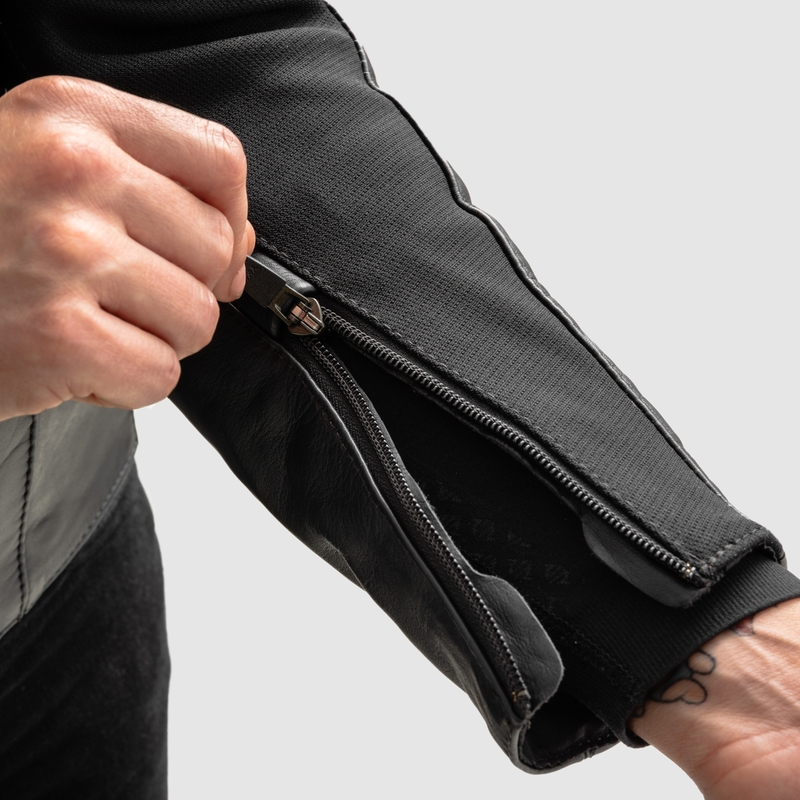 Дамско яке Rebelhorn Siena Black Leather Motorcycle Jacket