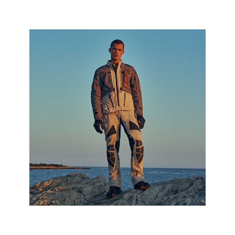 Alpinestars AMT-10R DRYSTAR XF панталон за мотоциклет пясъчно-черно-оранжев