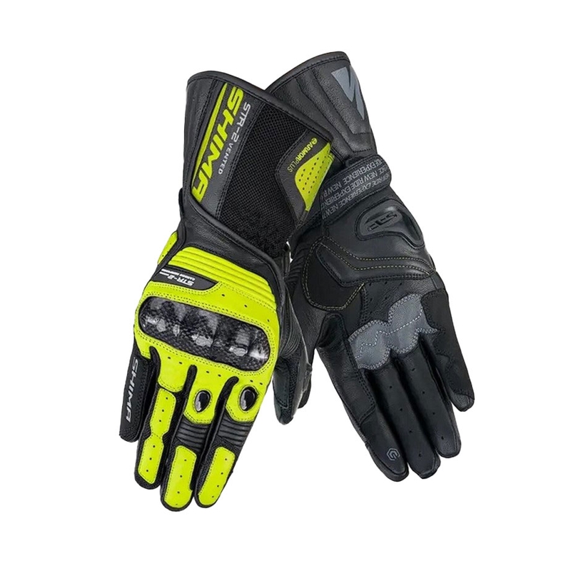 Ръкавици за мотоциклет Shima STR-2 Vent fluo yellow