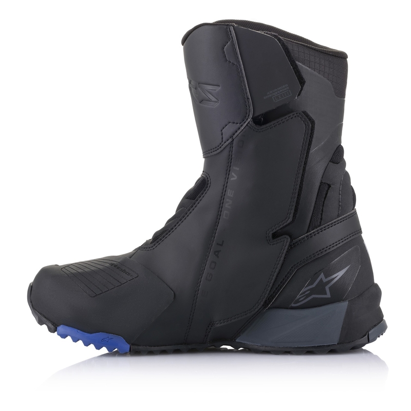 Alpinestars RT-8 GORE-TEX черни и сини ботуши за мотоциклет