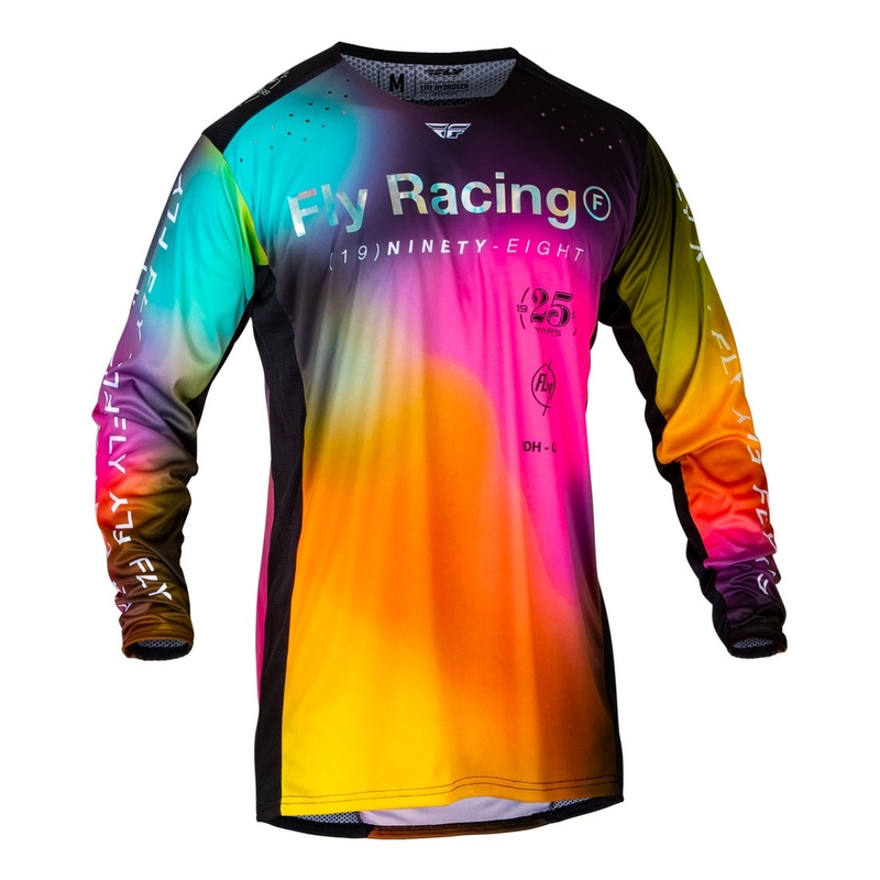 Тениска за мотокрос FLY Racing Lite Le Legacy розово-синя