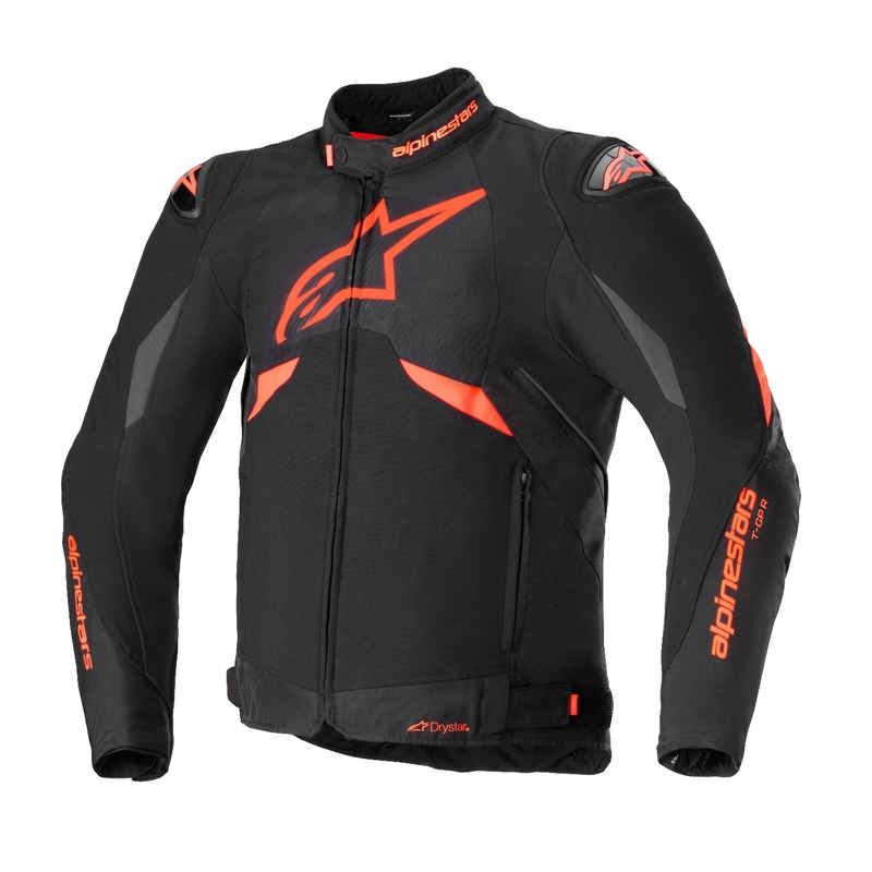 Мотоциклетно яке Alpinestars T-GP R 3 DRYSTAR black-fluo red-white