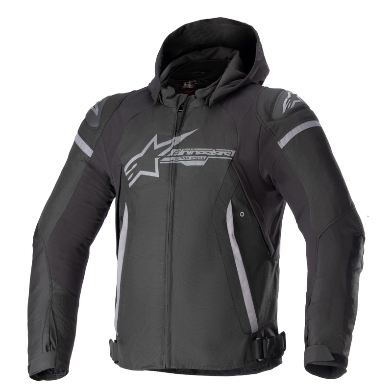 Alpinestars Zaca Водоустойчиво мотоциклетно яке Black-Dark Grey
