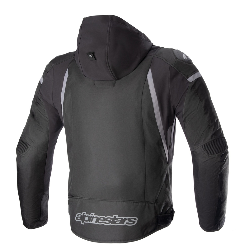 Alpinestars Zaca Водоустойчиво мотоциклетно яке Black-Dark Grey