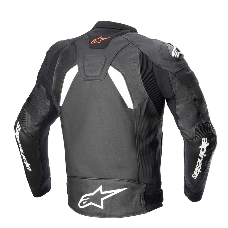 Alpinestars GP PLUS 4 черно и бяло яке за мотоциклет